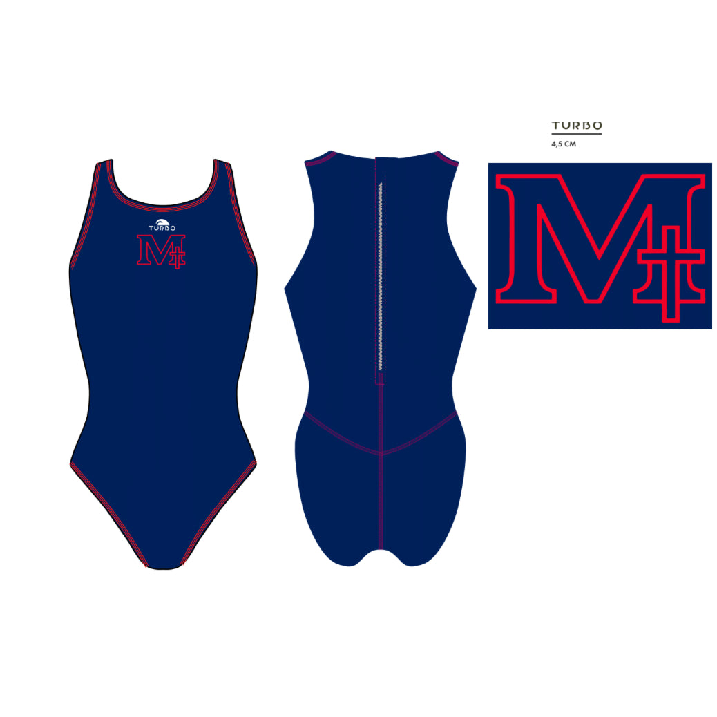 San Joaquin Memorial Comfort Women's Water Polo Suit