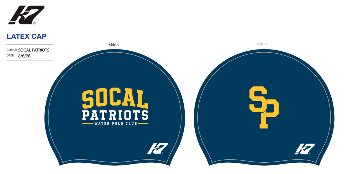 SOCAL Patriots Silicone Caps (3 Color Variants)
