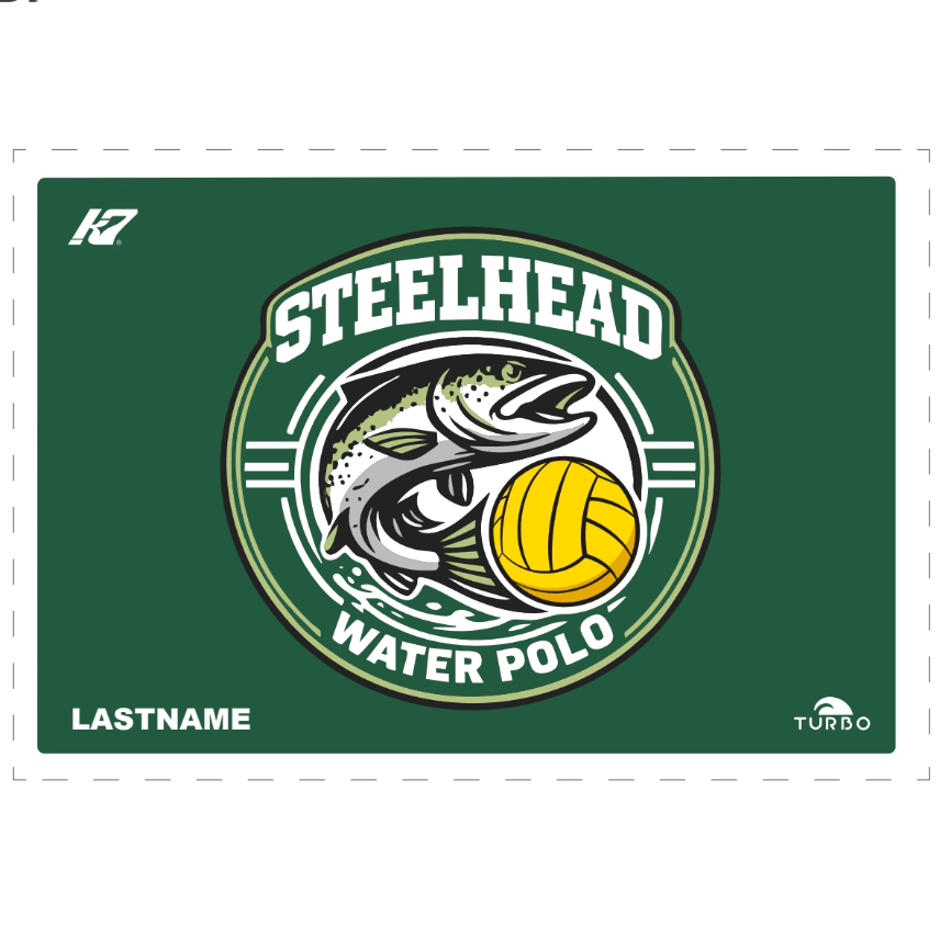 Steelhead WPC - Microfiber Towel with Last Name (multiple color options)