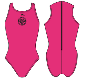 Viper Pigeon Team Store - Women's Turbo Pink COMFORT Water Polo Suit (Made to Order)