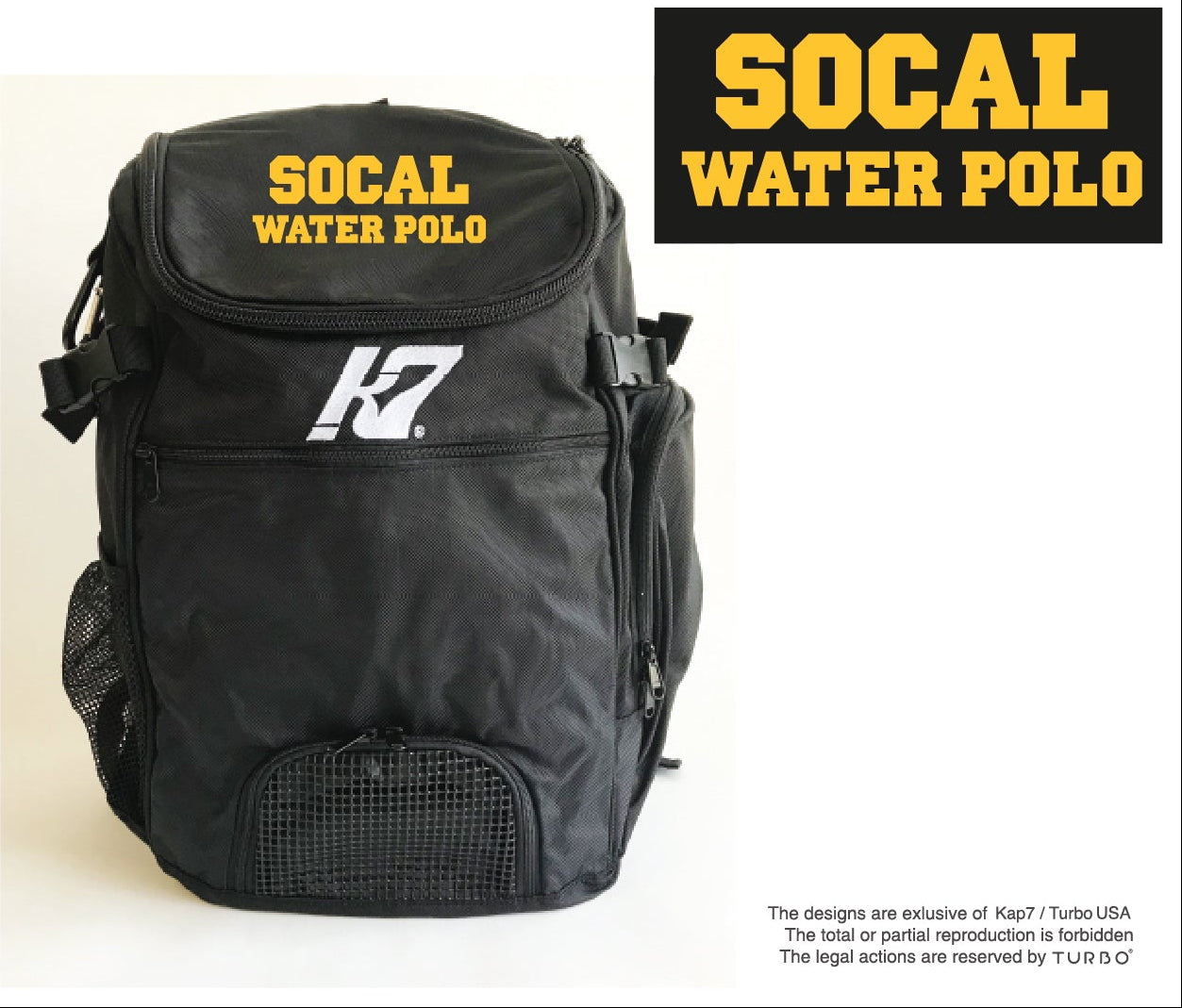 SoCal Water Polo Team Store - Hydrus II Backpack