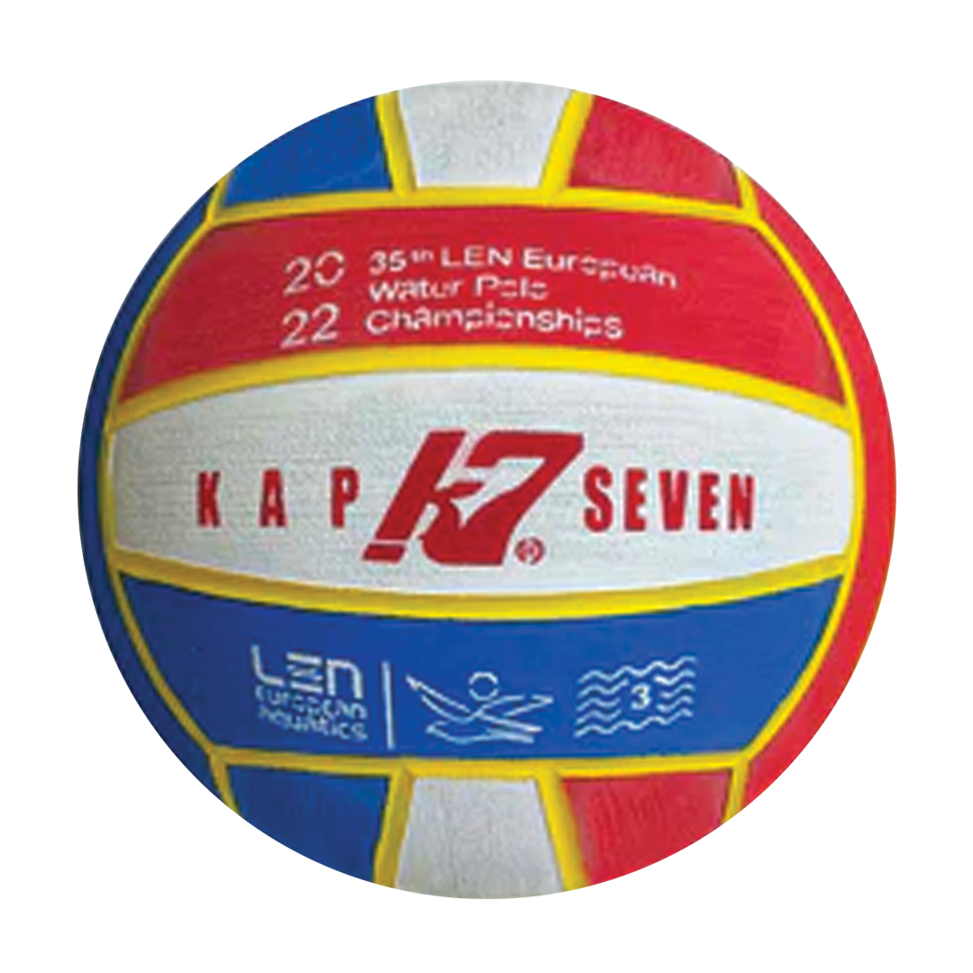 KAP7 2022 Len Split European Championships Water Polo Ball - Size 3