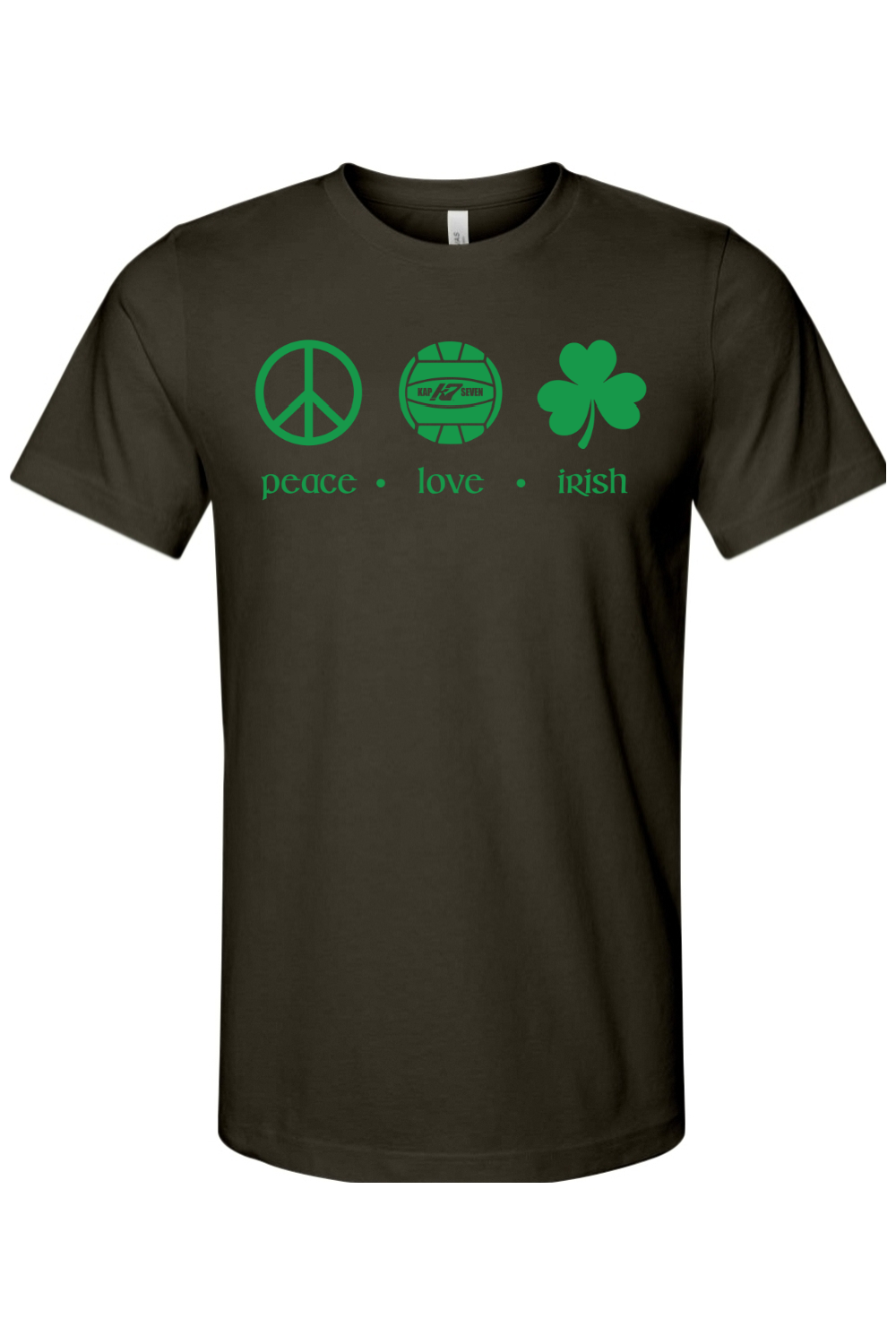 KAP7 Peace Love Irish T-Shirt