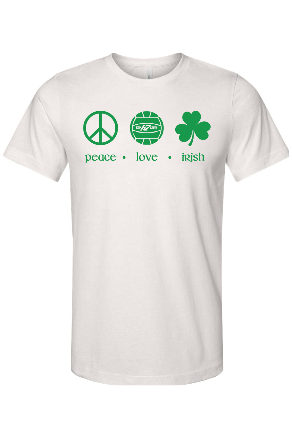 KAP7 Peace Love Irish T-Shirt
