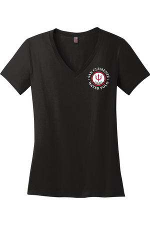 San Clemente WPC 2026 JO's District Women’s Perfect Weight V-Neck Tee