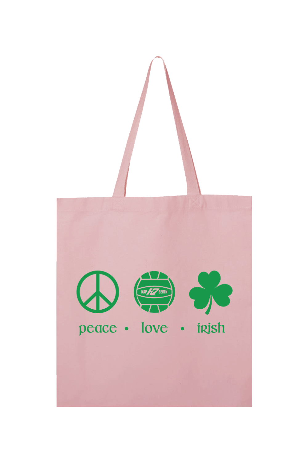 KAP7 St. Patty's Dual-Sided Tote
