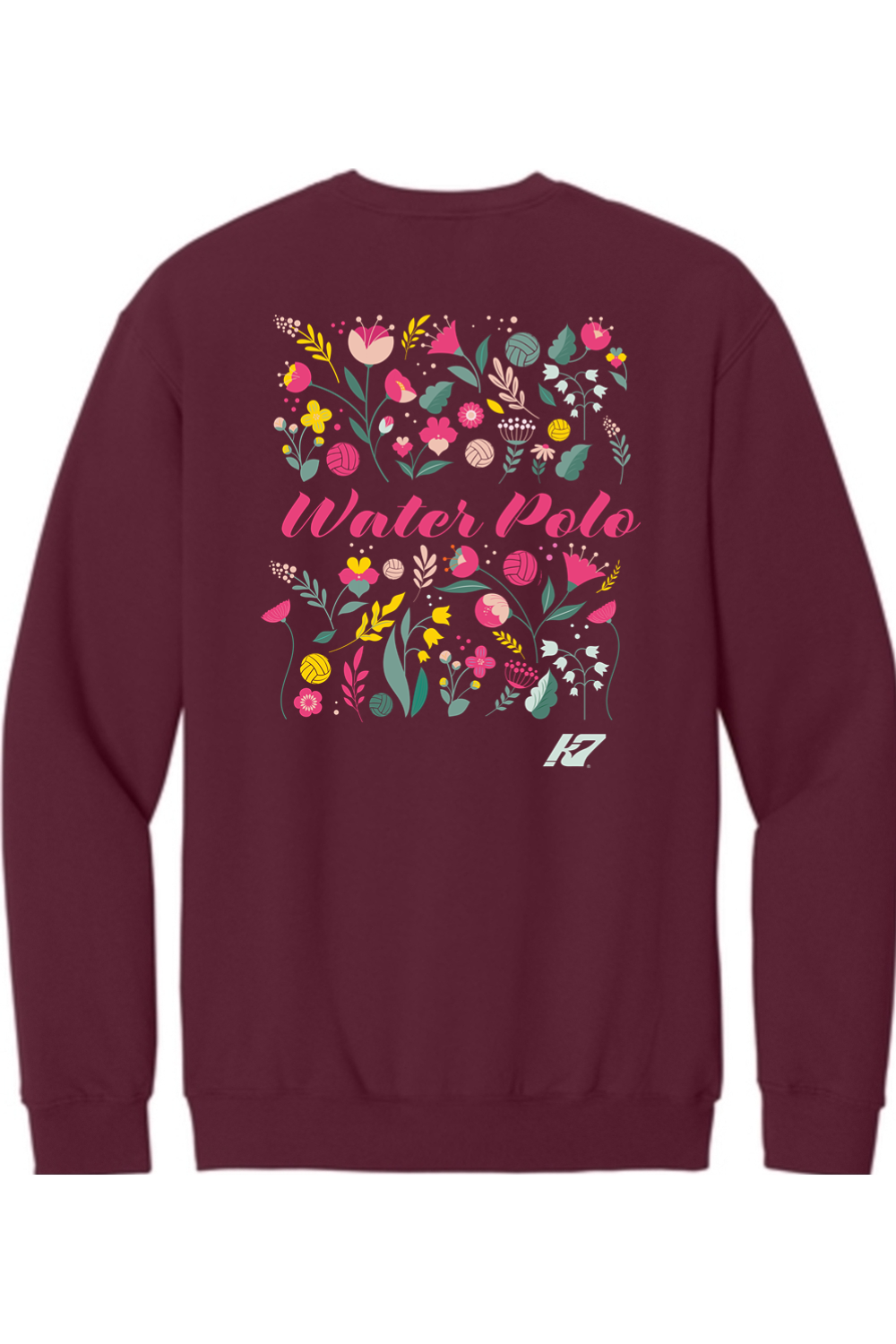 K7 Spring Flowers Crewneck Sweatshirt