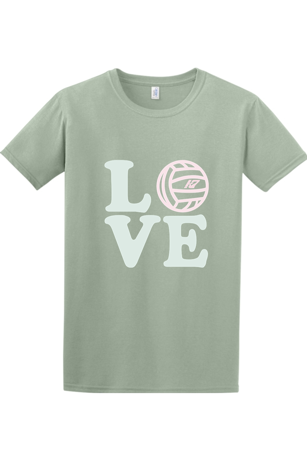 K7 Pastel "LOVE" T-Shirt