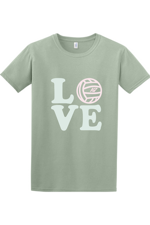K7 Pastel "LOVE" T-Shirt