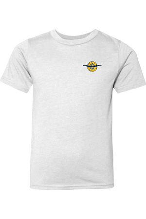 CDM POLO Youth Next Level CVC Crew - White