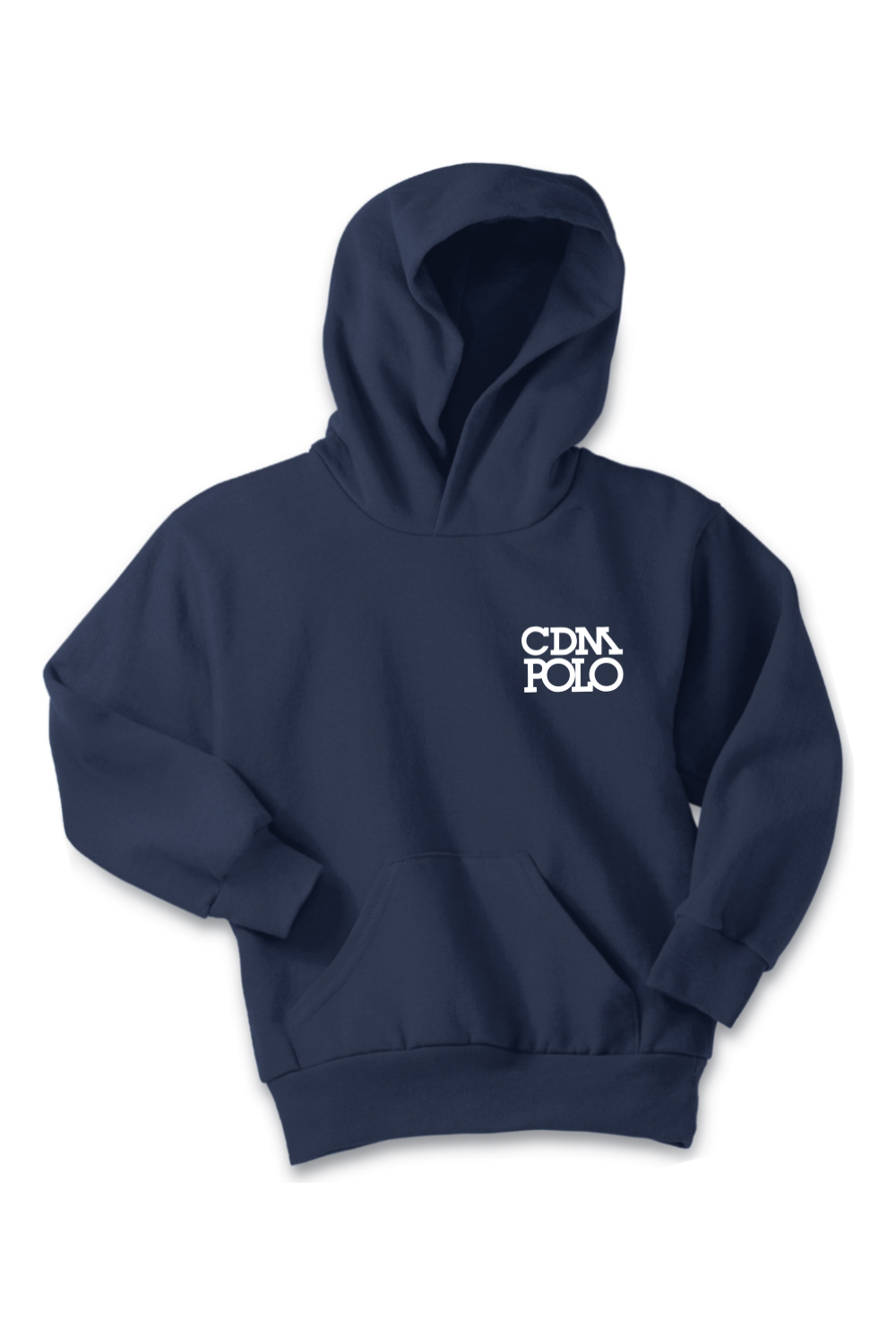 CDM POLO Youth Core Fleece Pullover Hooded Sweatshirt