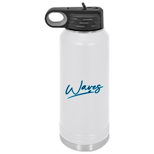 Waves WP Foundation 32 oz. Stainless Steel Water Bottle