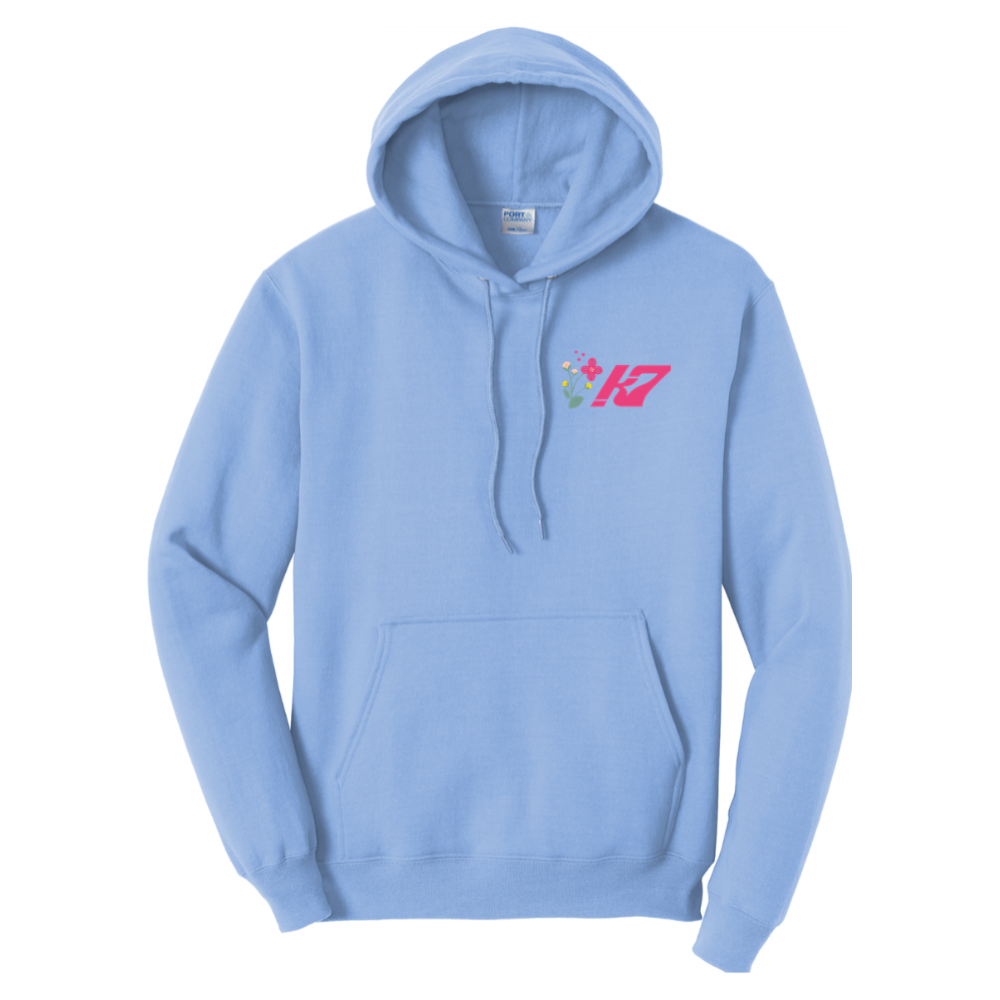 K7 Spring Flowers Hooded Sweatshirt