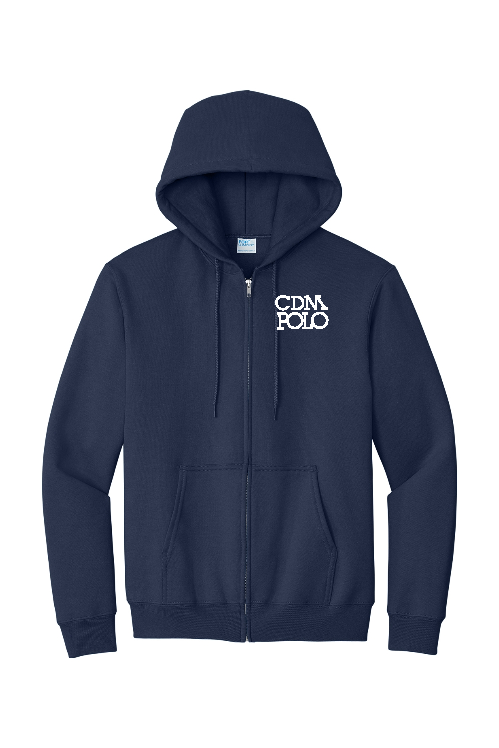 CDM POLO Zip Hoodie - Navy
