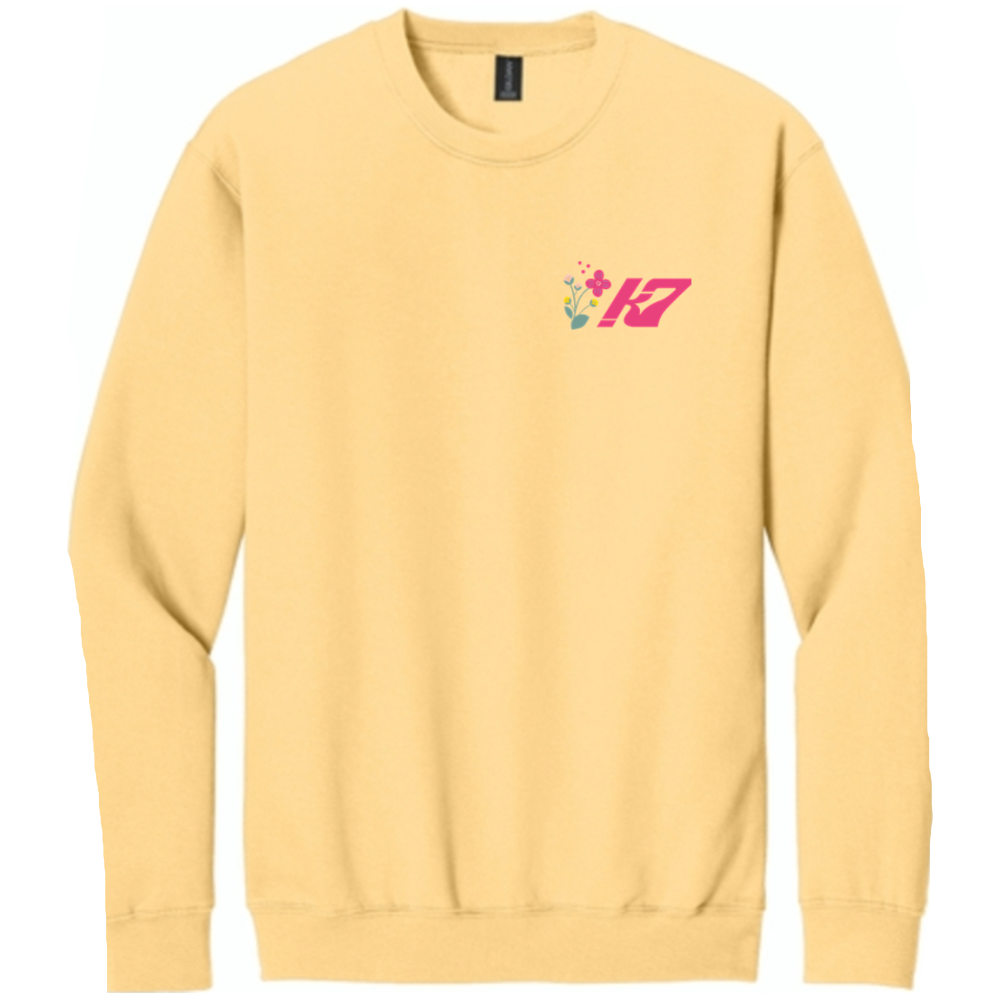 K7 Spring Flowers Crewneck Sweatshirt