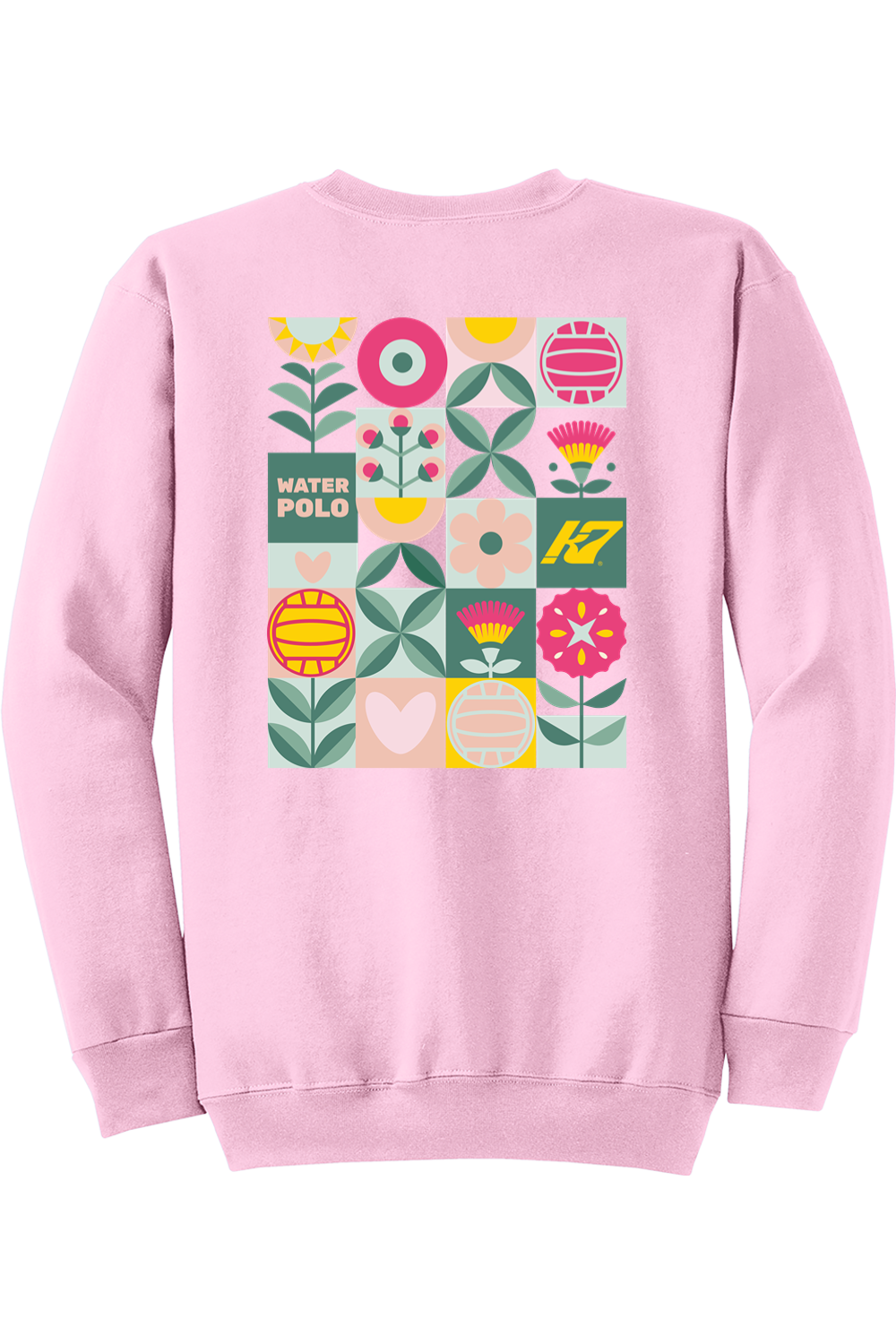 K7 Flower Ball Crewneck Sweatshirt