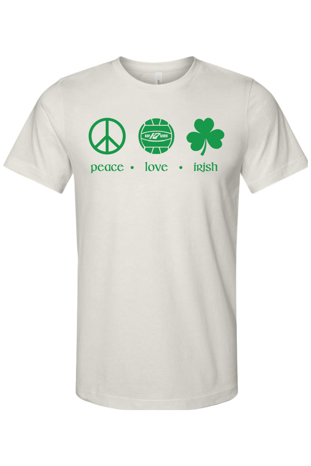 KAP7 Peace Love Irish T-Shirt