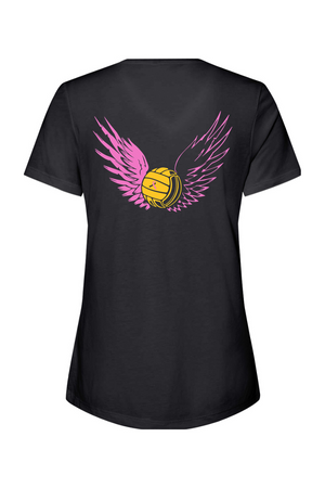 KAP7 Breast Cancer Awareness Women’s V-Neck T-Shirt