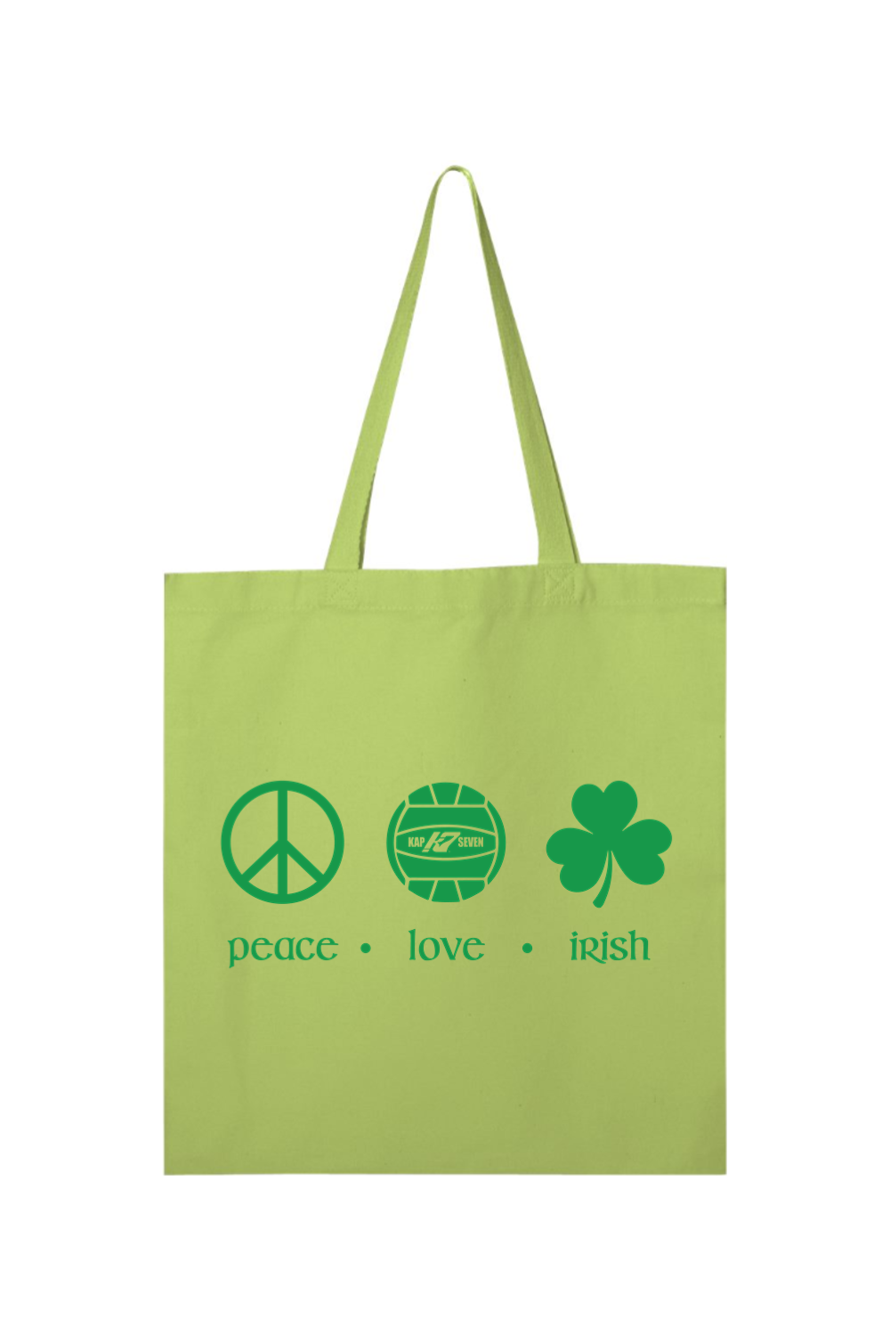 KAP7 St. Patty's Dual-Sided Tote