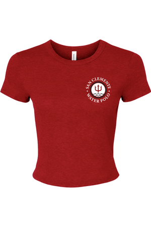 San Clemente WPC BELLA+CANVAS Women’s Micro Rib Baby Tee