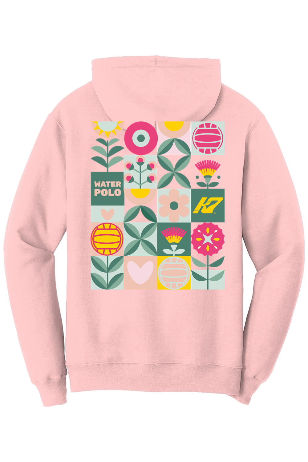 K7 Flower Ball Hooded Sweatshirt