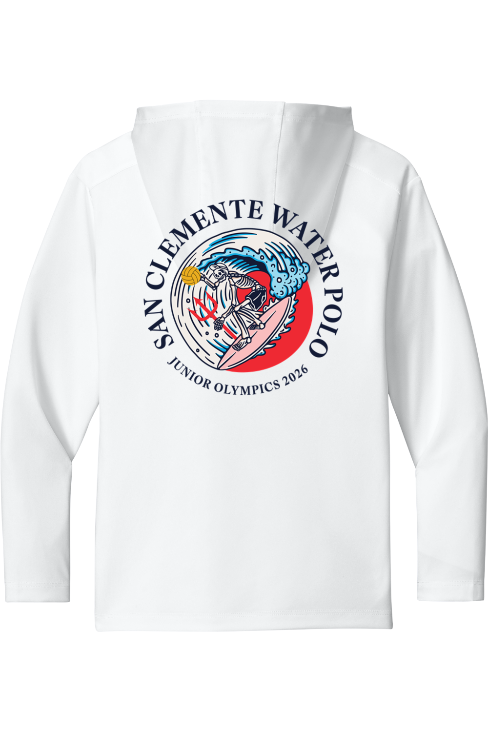 San Clemente WPC 2026 JO Sport-Tek Youth Posi-UV Pro Long Sleeve Hoodie