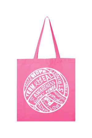 KAP7 Breast Cancer Awareness Pink Tote