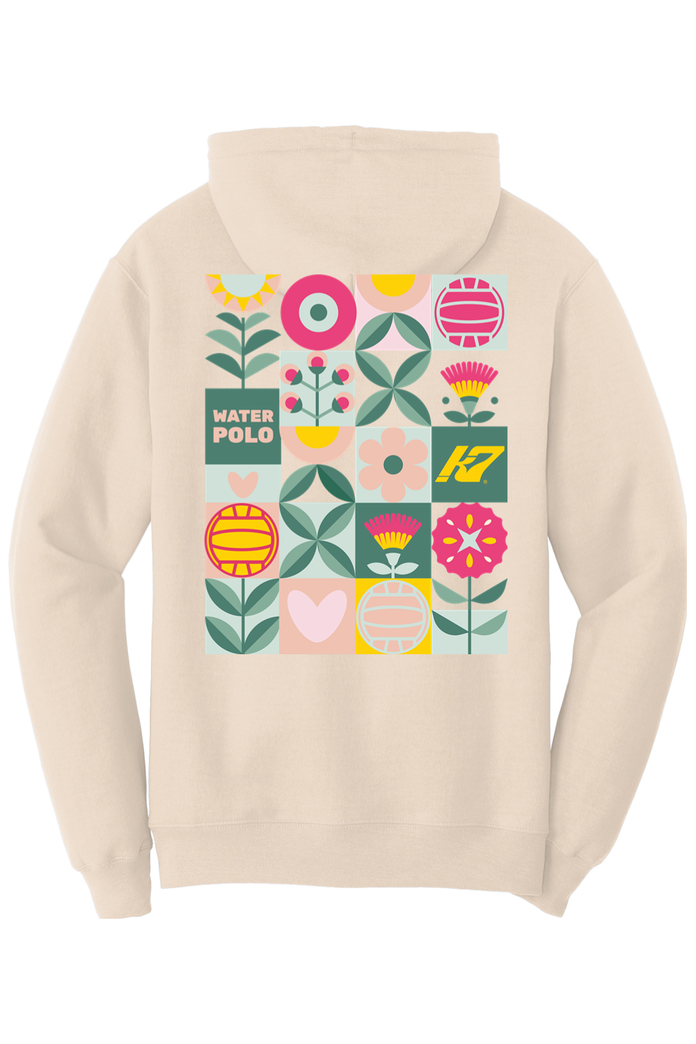 K7 Flower Ball Hooded Sweatshirt