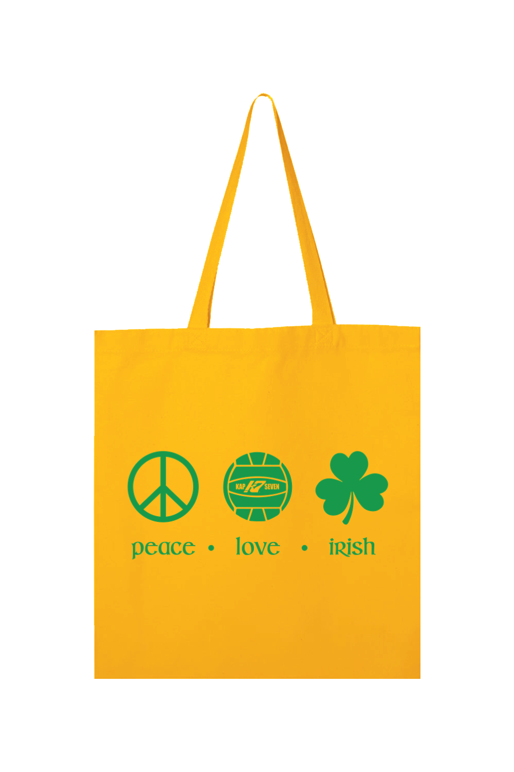 KAP7 St. Patty's Dual-Sided Tote