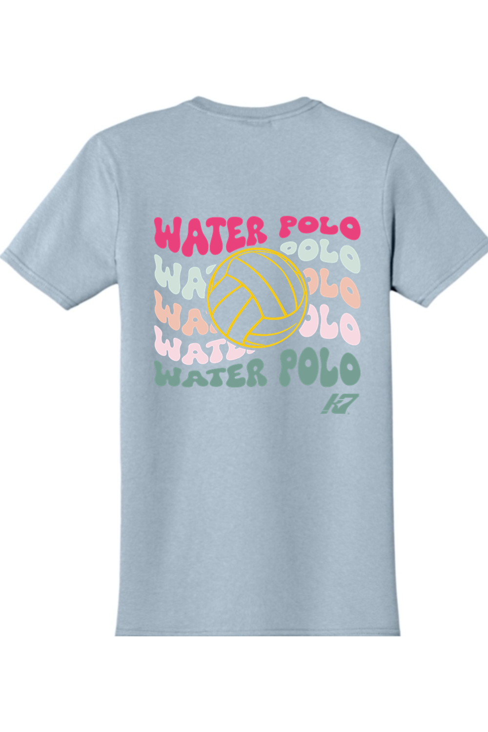 K7 Wavy Water Polo T-Shirt