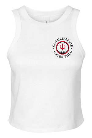 San Clemente WPC BELLA+CANVAS® Women’s Micro Rib Racer Tank