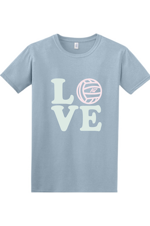 K7 Pastel "LOVE" T-Shirt