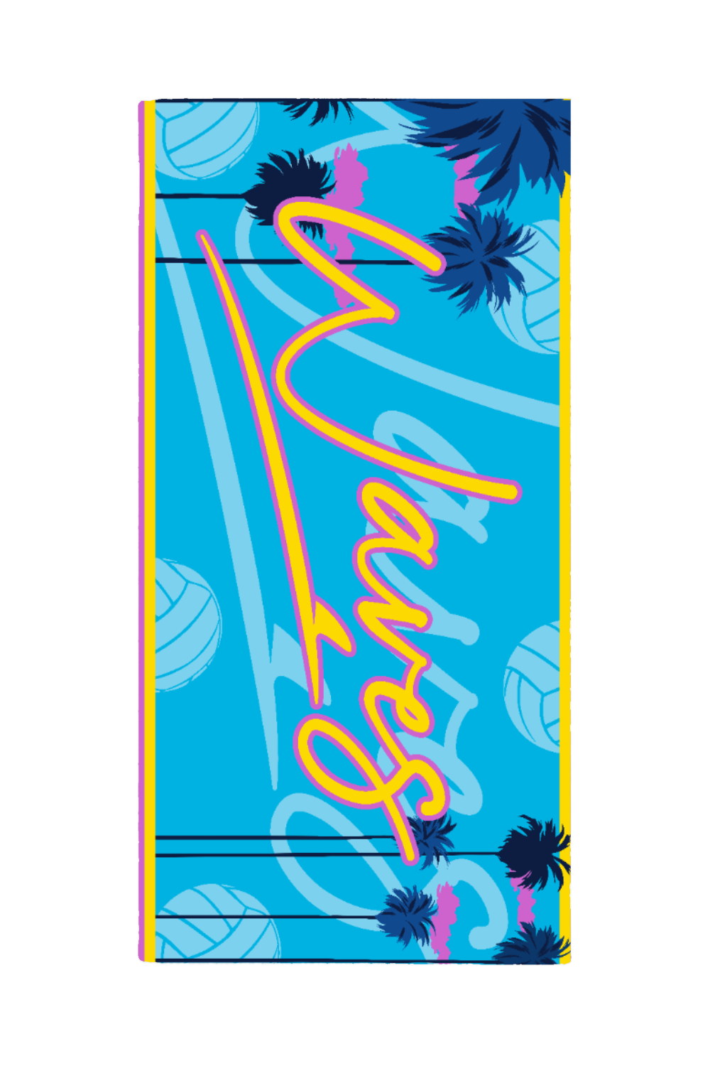 Waves WP Foundation Beach Towel