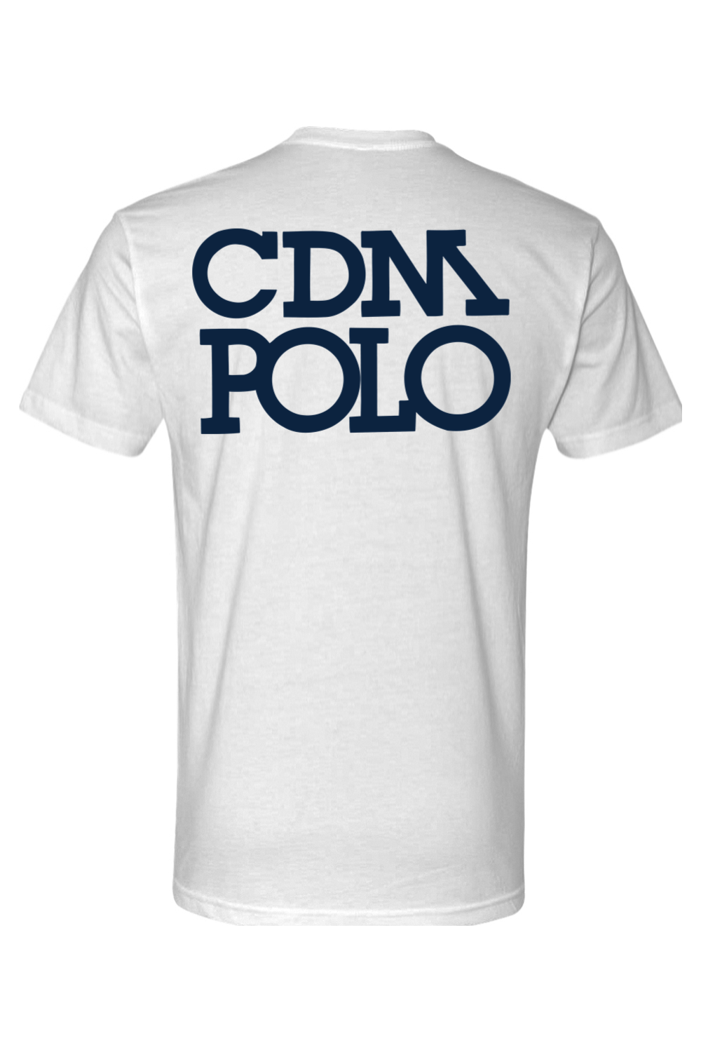 CDM POLO Next Level CVC Crew - White