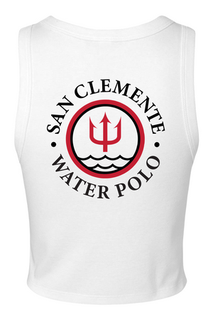 San Clemente WPC BELLA+CANVAS® Women’s Micro Rib Racer Tank