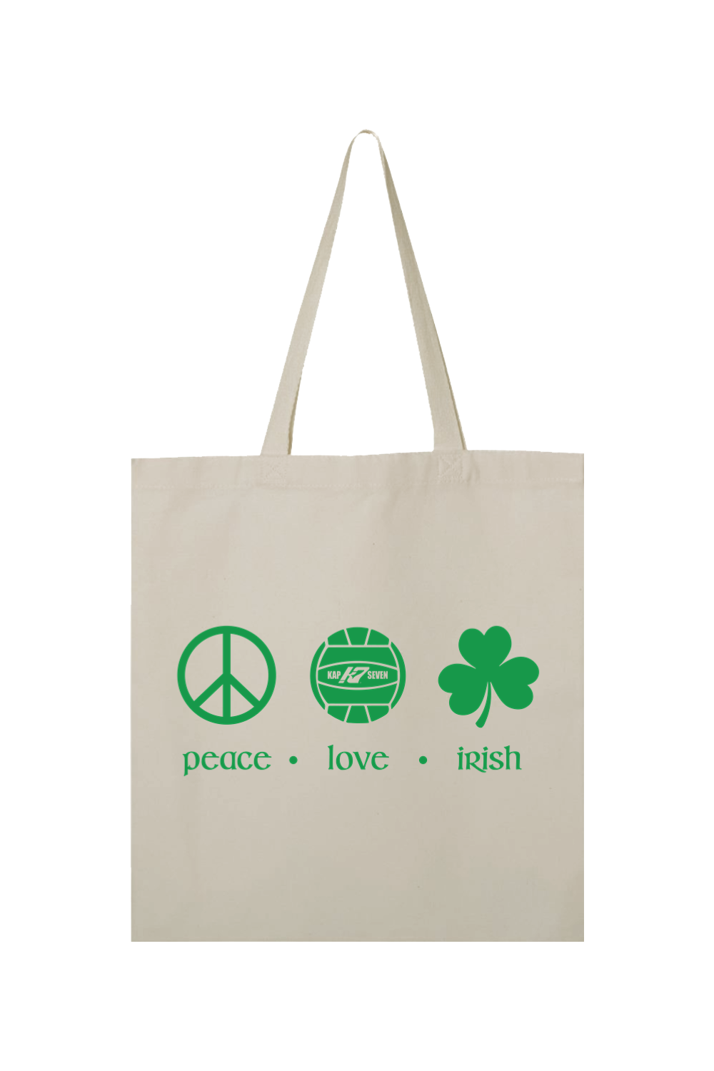 KAP7 St. Patty's Dual-Sided Tote