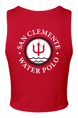 San Clemente WPC BELLA+CANVAS® Women’s Micro Rib Racer Tank