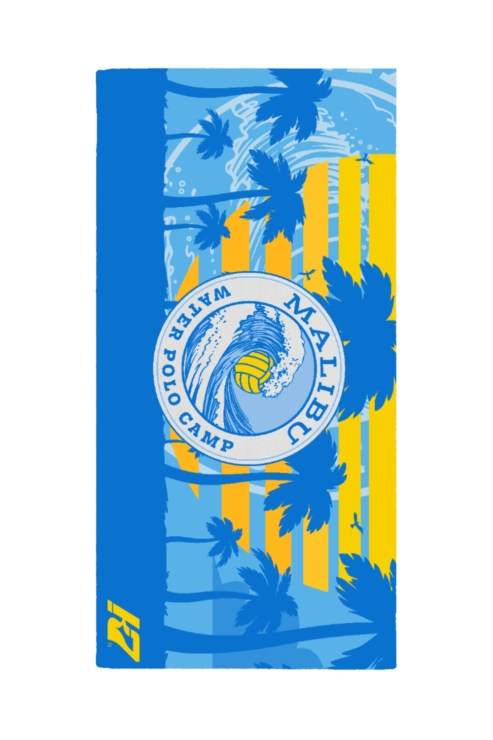 Malibu WP Camp Beach Towel Opt 1