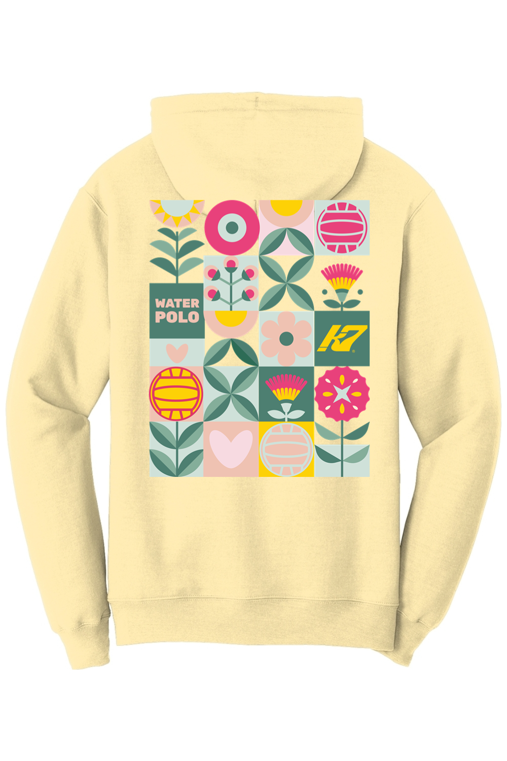 K7 Flower Ball Hooded Sweatshirt