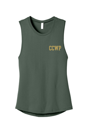 Women’s Jersey Muscle Tank - Dark