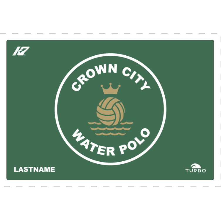 Crown City WPC Towel with Last Name