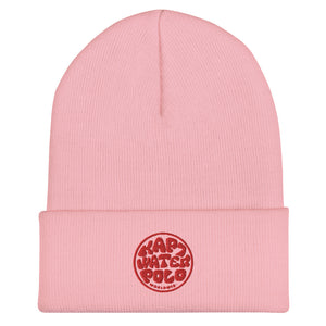 K7 Red Surf Logo Cuffed Beanie