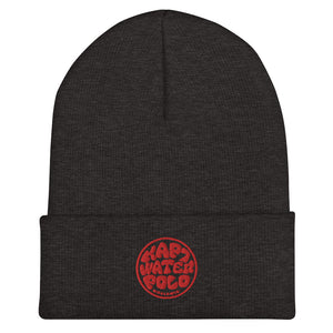 K7 Red Surf Logo Cuffed Beanie