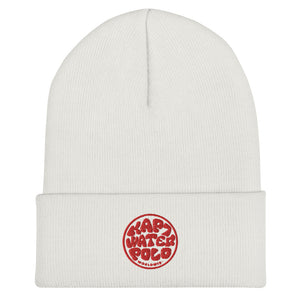 K7 Red Surf Logo Cuffed Beanie