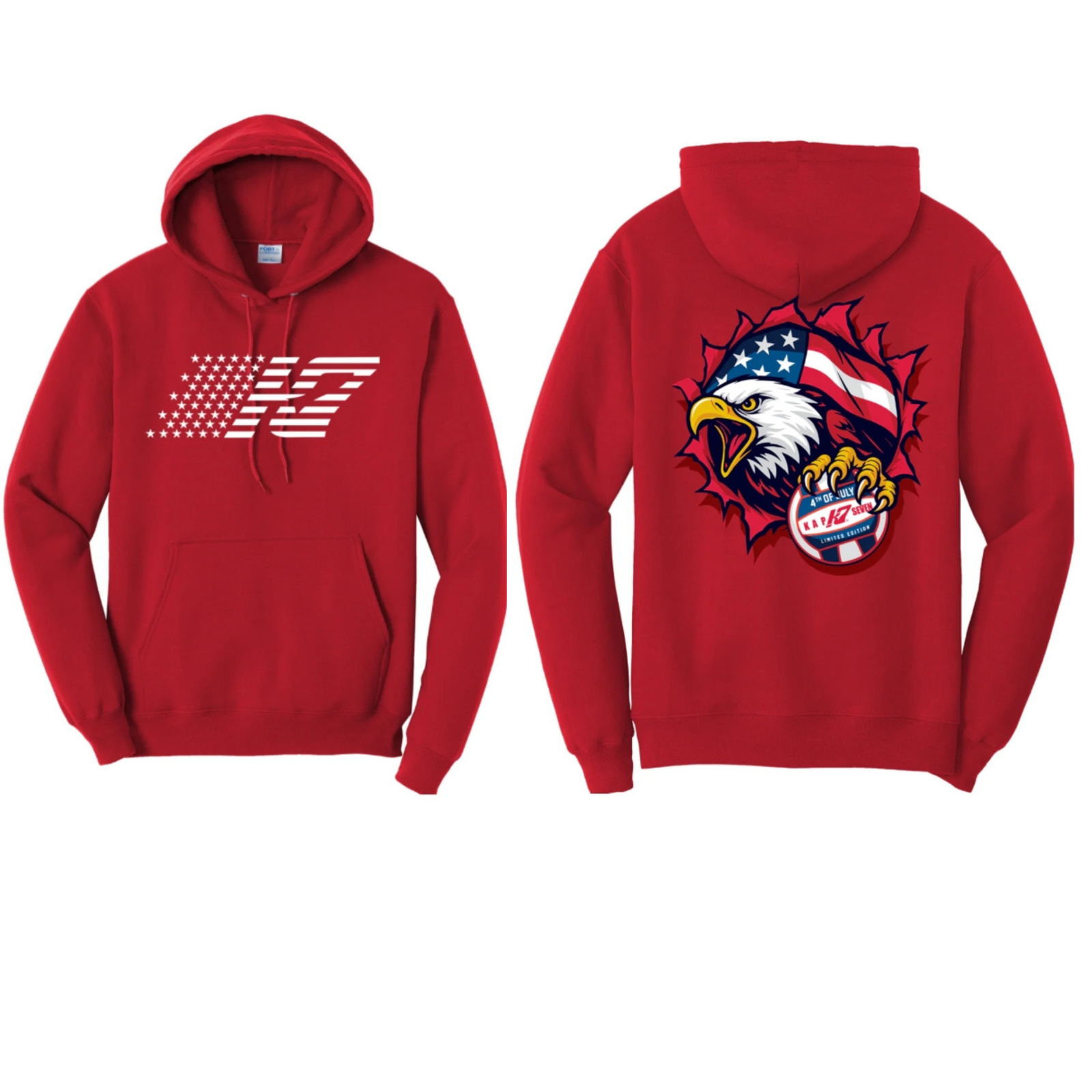 K7 Eagle Hooded Sweatshirt