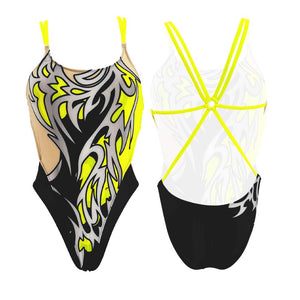 Turbo Women's Artistic Swim Suit Es004 Licra