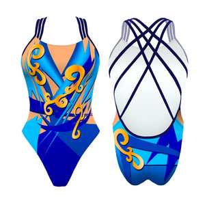 Turbo Women's Artistic Swim Suit F001 Lycra