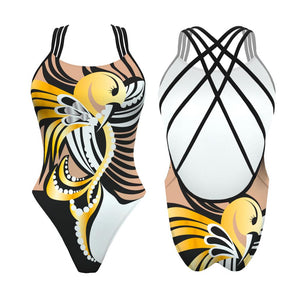 Turbo Women's Artistic Swim Suit F004 Lycra