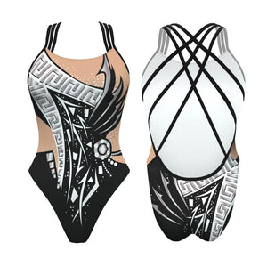 Turbo Women's Artistic Swim Suit F005 Lycra