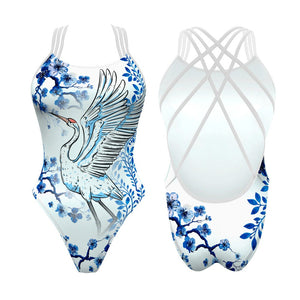 Turbo Women's Artistic Swim Suit F033 Lycra